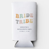 独身最後の女友達パーティー  結婚前のお披露目 レトロ ディスコ スリム缶クーラー (正面)