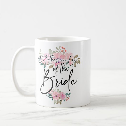 独身最後の女友達パーティー 義母 花嫁 おそろい コーヒーマグカップ (左)