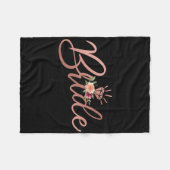 独身最後の女友達パーティー 花嫁 婚約 結婚前のお祝い Gif フリースブランケット (正面(横))