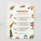 独身最後の女狩りゲーム, 楽しい独身最後の女 招待状 (正面)