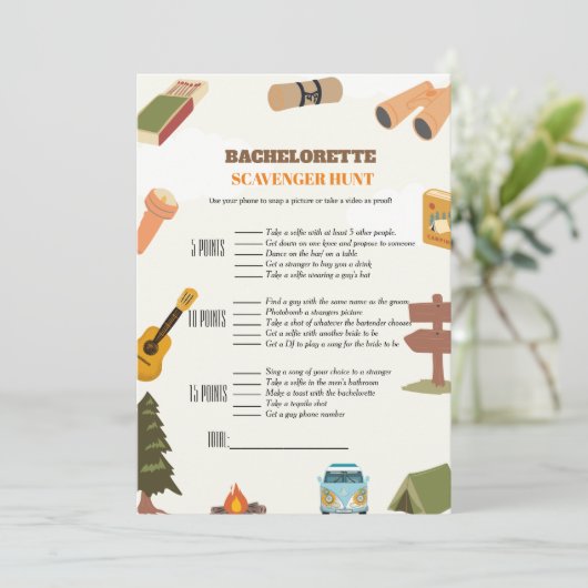 独身最後の女狩りゲーム, 楽しい独身最後の女 招待状 (スタンド正面)