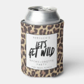 独身最後の女祭り ワイルドなチーター  缶クーラー (缶正面)
