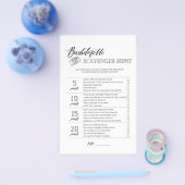 独身最後の宝探しゲーム チラシ (シングル)