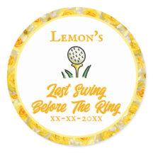 独身最後の歓送迎会, 結婚前のお披露目 黄色の花