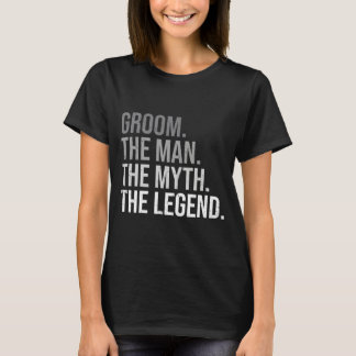 独身最後の男性 花婿 Tシャツ