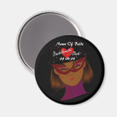 「独身最後の祭り」マグネット - カスタマイズ可能 マグネット (正面/裏面)