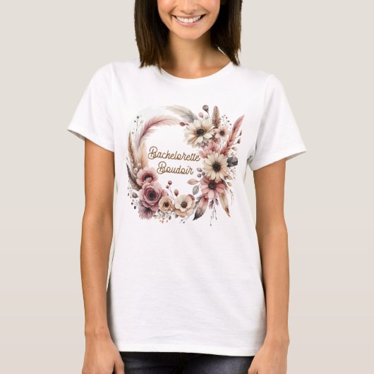 「独身最後の秘密の部屋」 Tシャツ (正面)