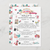 独身最後の週末の予定表 | ラスベガス (正面/裏面)