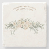 独身最後の週末パーティーの景品 オリジナルギフト ストーンコースター (正面)