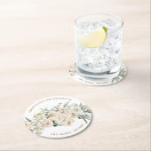 独身最後の週末パーティーの景品　オリジナルギフト ラウンドペーパーコースター (インサイチュ)