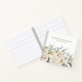 独身最後の週末パーティーの景品　パーソナライズされたギフト ノートブック (内部)