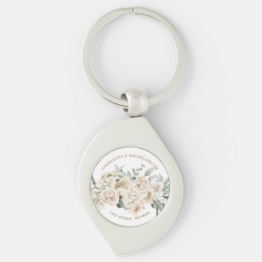 独身最後の週末パーティーの景品  -  個人的なギフト キーホルダー (正面)