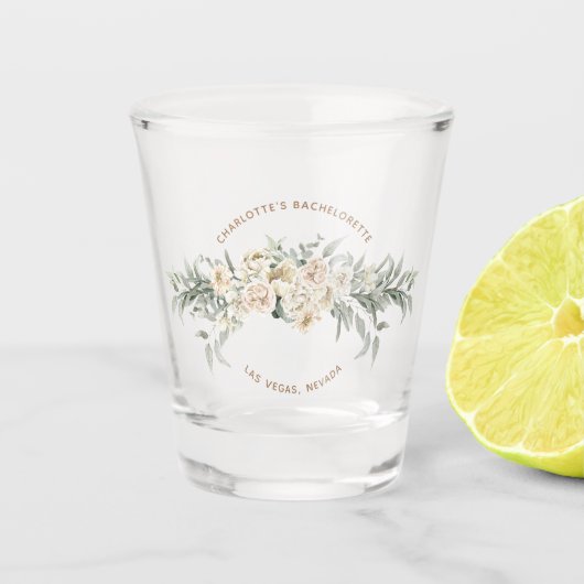 独身最後の週末パーティーの景品  -  個人的なギフト ショットグラス (正面)
