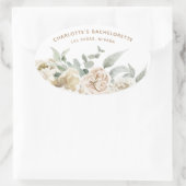 独身最後の週末パーティーの景品 - 個性的なギフト 楕円形シール (バッグ)