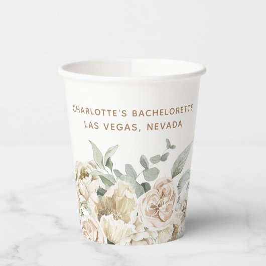 独身最後の週末パーティーの景品  -  個性的なギフト 紙コップ (左)