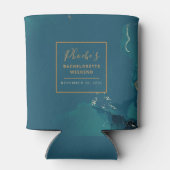 独身最後の週末パーティー アゲート 土っぽいパターン 缶クーラー (裏面)