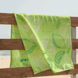 独身最後の週末パーティー ブライズメイド レモン ビーチタオル