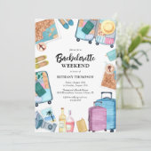 独身最後の週末 ガールズトリップ 招待状 (スタンド正面)