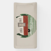 独身最後の週末 キャンプ in 山  横断幕 (縦)