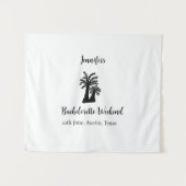 独身最後の週末 ココナッツ ツリー クラブ 追加名 タペストリー (正面(横))