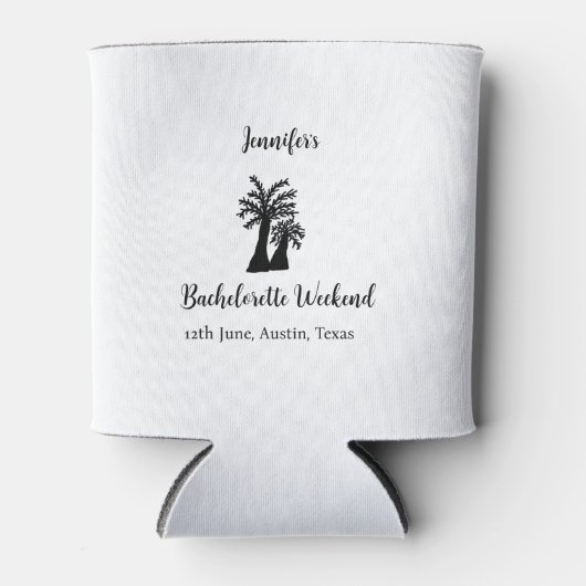 独身最後の週末 ヤシの木 クラブ 追加名 缶クーラー (正面)