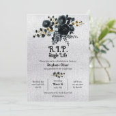 独身生活に終止符！バチェロレッテパーティーの招待状 招待状 (スタンド正面)