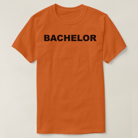 独身男性14 Tシャツ (デザイン正面)