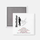 独身者のパーティーフォーマルエレガント マグネット (正面/裏面)