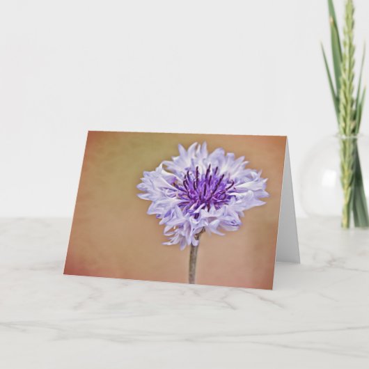 独身者ボタンのアートノートカード カード (正面)