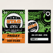 独身/スタグチケット (正面&裏面)