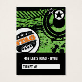 独身/スタグチケット (裏面)