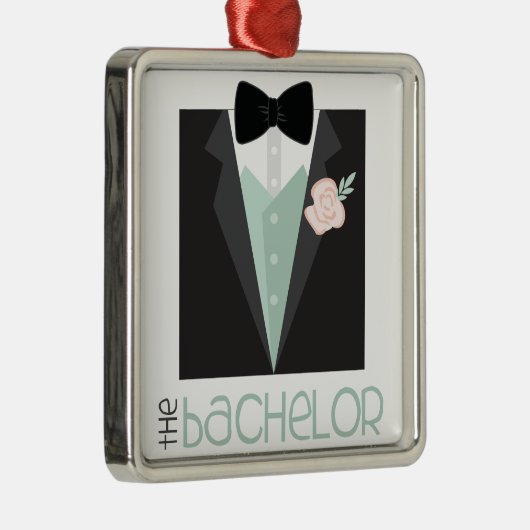 独身 メタルオーナメント (右)