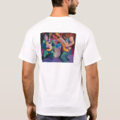 狭いところの夜 Tシャツ (裏面)