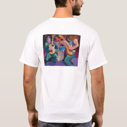 狭いところの夜 Tシャツ (裏面)