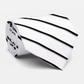 狭いところは-白黒を縞で飾ります + あなたのアイディア ネクタイ (ロール)