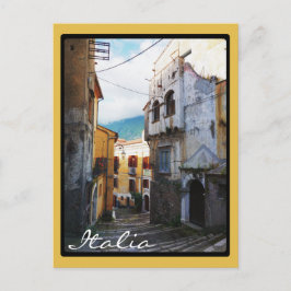 狭いイタリアン通り ポストカード