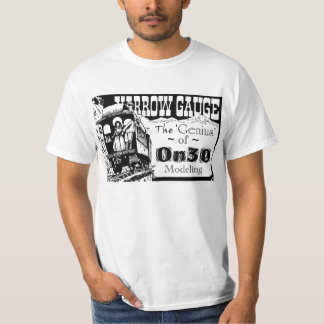狭いゲージ Tシャツ
