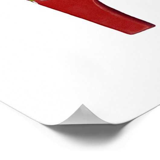 狭い壁ダラの馬 ポスター (角)