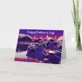 狭い船 カード (正面)