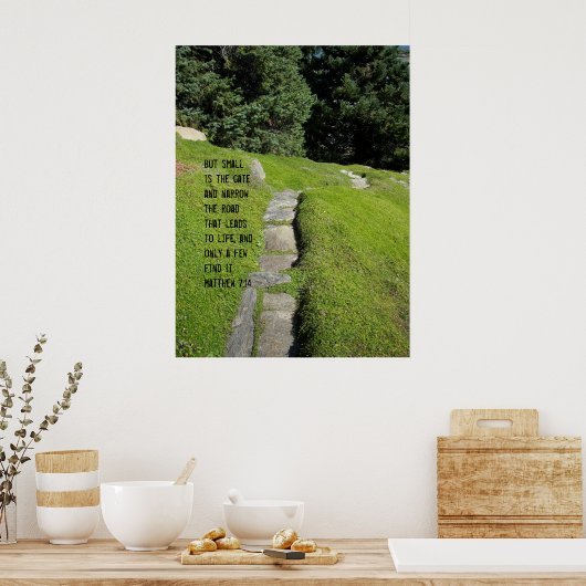 狭い道 ポスター (キッチン)