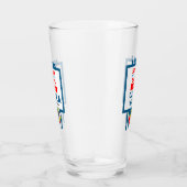 狭おもしろい艇の水ラベル タンブラーグラス (右)