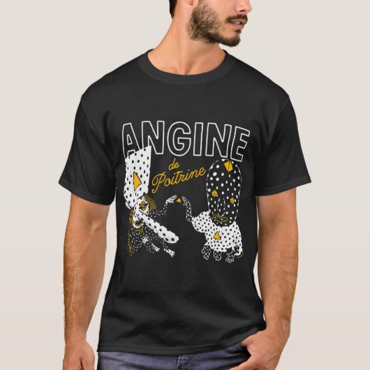 狭心症バンド Tシャツ (正面)