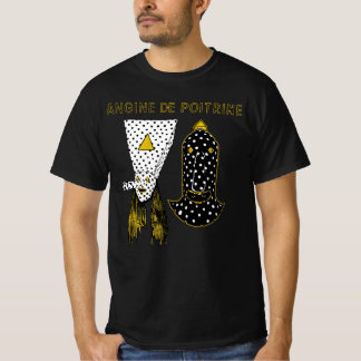 狭心症マントラロックバンドケベックカナダ Tシャツ