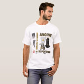 狭心症 Tシャツ (正面フル)