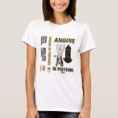 狭心症 Tシャツ (正面)