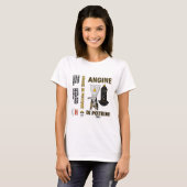 狭心症 Tシャツ (正面フル)
