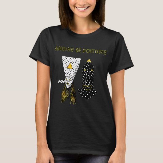 狭心症 Tシャツ (正面)