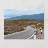 狭独身の路 – スコットランド ポストカード (正面)