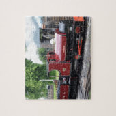 狭軌小型機関車 ジグソーパズル (縦)