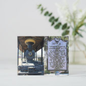 狭軌機関車 ポストカード (スタンド正面)